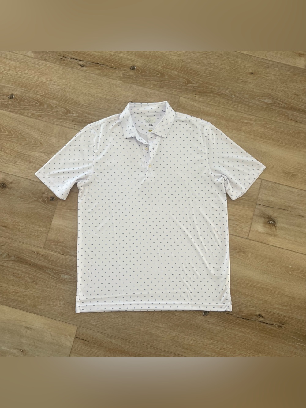 Greg Norman Play Dry printed golf polo shirt
